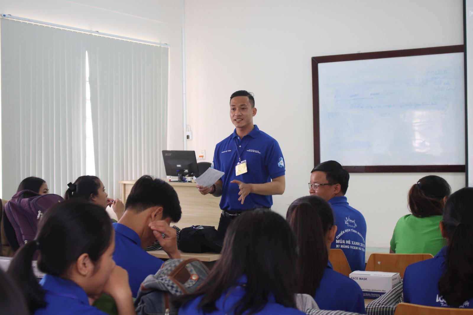 Sinh viên Phân hiệu ĐHQG-HCM tại tỉnh Bến Tre ra quân Chiến dịch tình nguyện Mùa hè xanh năm 2018