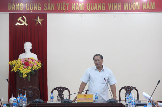 Lãnh đạo tỉnh Bến Tre làm việc với Phân hiệu ĐHQG-HCM tại tỉnh Bến Tre