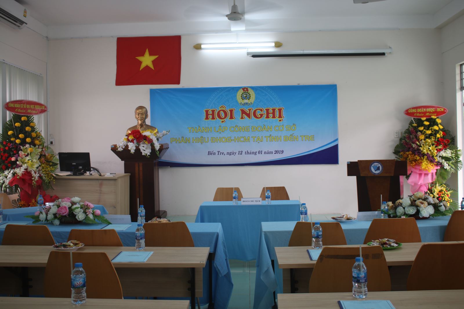 Hội nghị Thành lập Công đoàn cơ sở Phân hiệu ĐHQG-HCM tại tỉnh Bến Tre