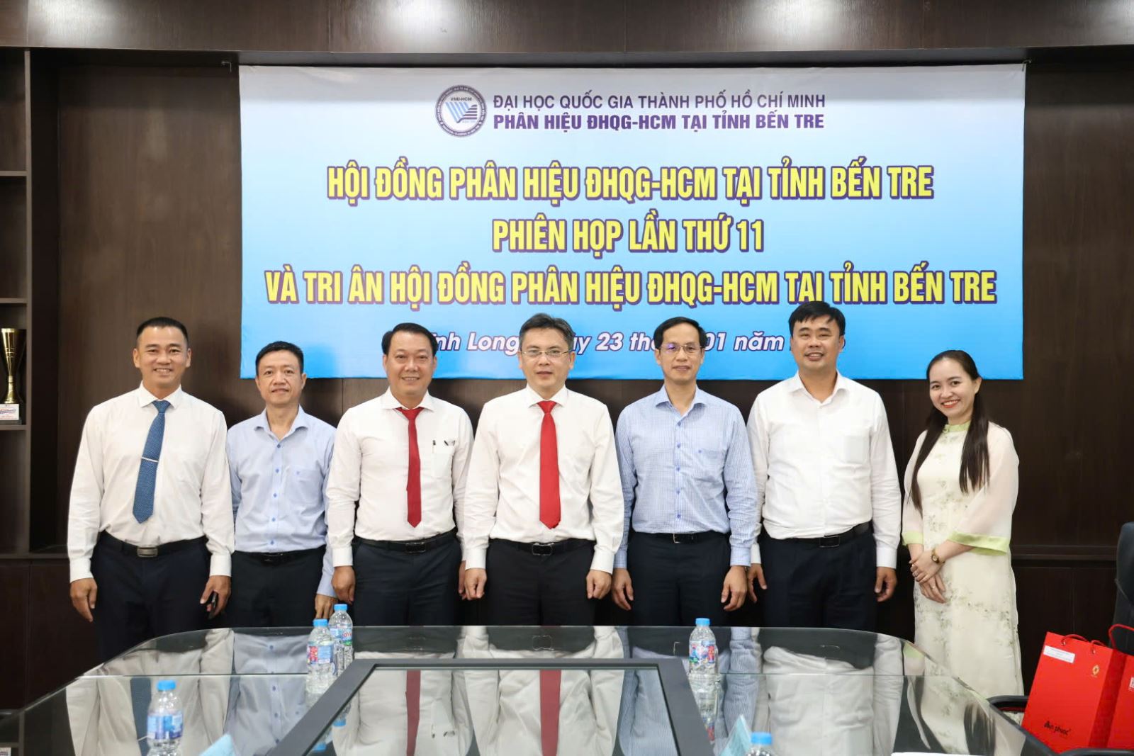 HỌP HỘI ĐỒNG PHÂN HIỆU ĐHQG-HCM LẦN THỨ 11